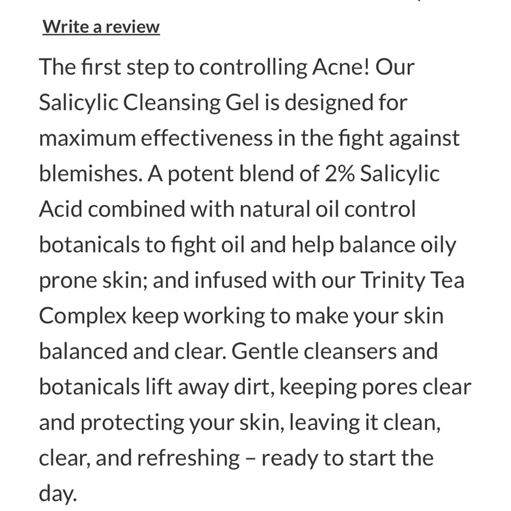 M.A.D. Salicylic 2% Cleansing Gel - Picture 2 of 7